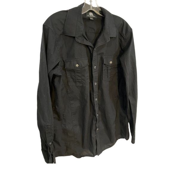 Rock & Republic black men’s shirt size L EUC - Picture 3 of 6